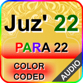 Color coded Para 22 with Audio Apk