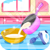 cooking cake caramel games Apk