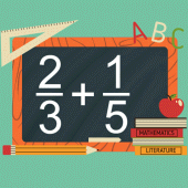 Adding Fractions Math Trainer Apk