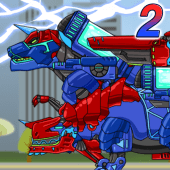 Dino Robot- Tyranno + Tricera2 Apk