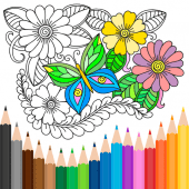 Coloring Book for Adults ? HoliColoring Apk