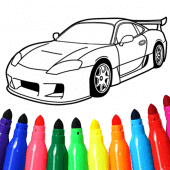 Car coloring games - Color car Apk