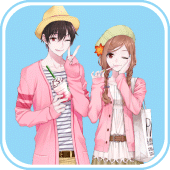 Cute Anime Couple Drawing Idea Apk