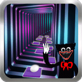 Poppy Playtime Black Tiles Hop Apk