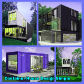 Container House Design Simple Apk