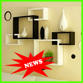 Creative Wall Shelf Design Apk