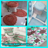 Crochet Bath Set Ideas Simple Apk