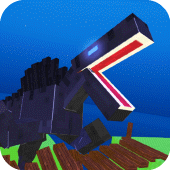 Blocky Titan Spino Rampage Apk