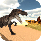 Hungry Raptor Desert Dino Hunt Apk