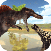 Hungry Spino Coastal Dino Hunt Apk