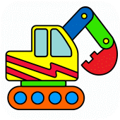 Construction Vehicles Coloring Apk