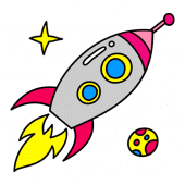 Space & Planets Coloring Book Apk