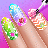 Nail polish nail art game Apk