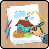 How To Draw House Apk