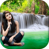 Waterfall Photo Frames - HD Ba Apk