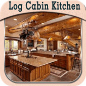 Log Cabin Kitchen Ideas Apk