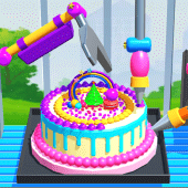 Perfect Cake Factory! Robotic Cake Making Machines Apk