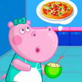 Kids cafe. Funny kitchen game Apk