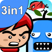 Wild Boy 3in1: Worm and Birds Apk