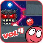 Red Jump 4 : Bounce ball Vol3 Apk