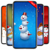 Snowman Wallpaper 2019 ⛄ Cute Snowman Wallpapers Apk