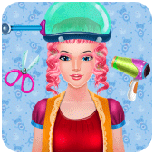 Modern Hairstyle Salon Fashion Girl Apk