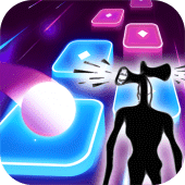 Siren Head Tiles Hop - Edm Rush Music Game Apk