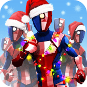 SuperHero Crowd Spider City Wars Apk