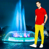 Laser Fountain Photo Frames Apk