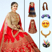 Women Lehenga Choli Photo Suit Apk