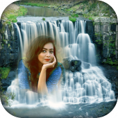 Waterfall Nature Photo Frame: natures Image Maker Apk