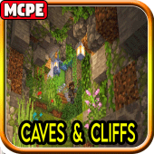 Caves And Cliffs Update Mod for Minecraft PE Apk