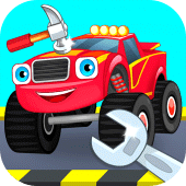 Repair monster trucks Apk