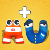 Merge ABC : Letter Run Battle Apk