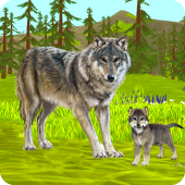 Wild Wolf Animal Chasing Sim Apk