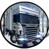 Truck İn Snow Apk