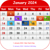 Tanzania Calendar 2024 Apk