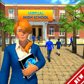 High School Girls Simulator 2019: College Girls 18 Apk