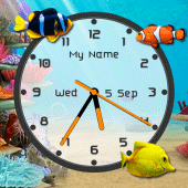 Aquarium Clock Live Wallpaper Apk