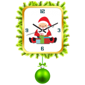 Christmas clock live wallpaper Apk