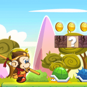 super kong's adventures :  jump kong Apk