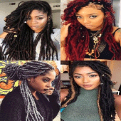 Faux Locs Hairstyles. Apk