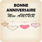 BONNE ANNIVERSAIRE MON AMOUR Apk