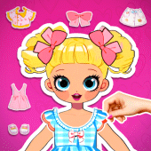 DIY Paper Doll Dressup Girls Apk