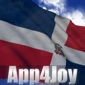 Dominican Republic Flag Live Apk