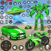 Spaceship Robot Bike Game 3d Apk