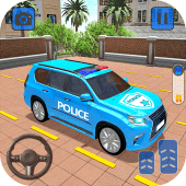 US Police Spooky Jeep Parking Apk