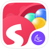 Round Colorful Ball Box --APUS Launcher theme Apk