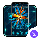 Colorful Feather APUS Launcher theme Apk