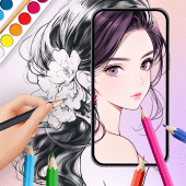 AR Draw Sketch: Trace Anime Apk